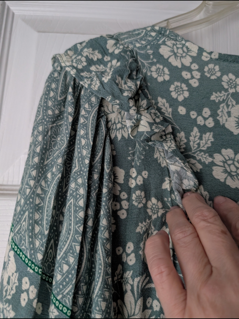 Umgee Floral Maxi Dress - Picture 14 of 16